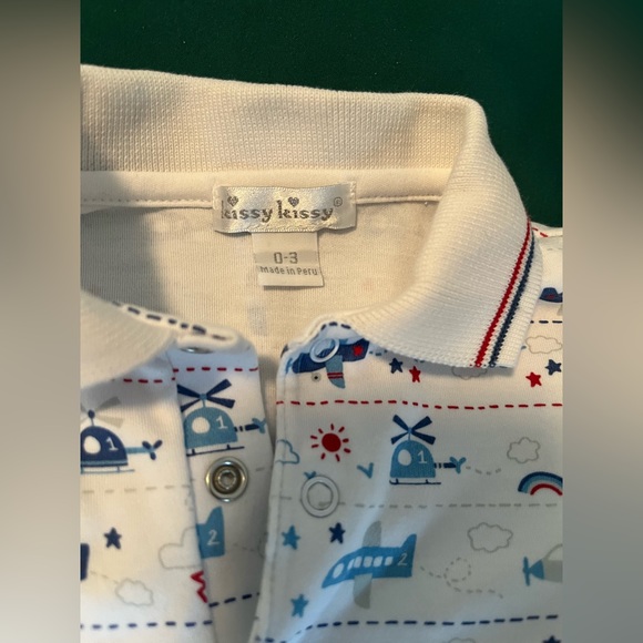 Adorable Kissy Kissy onesie from Nordstrom- 0-3months- never worn - Picture 2 of 6